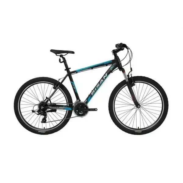 BİSAN MTX 7050 ERKEK DAĞ BİSİKLETİ 48CM V 27.5 JANT 21 VİTES SİYAH MAVİ