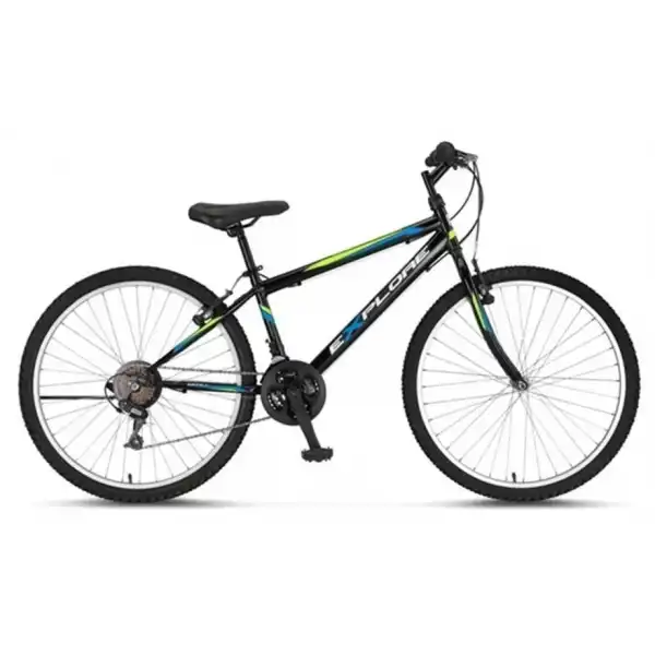 ÜMİT 2633 EXPLORER ERKEK DAĞ BİSİKLETİ V 26 JANT 21 VİTES SİYAH LİME