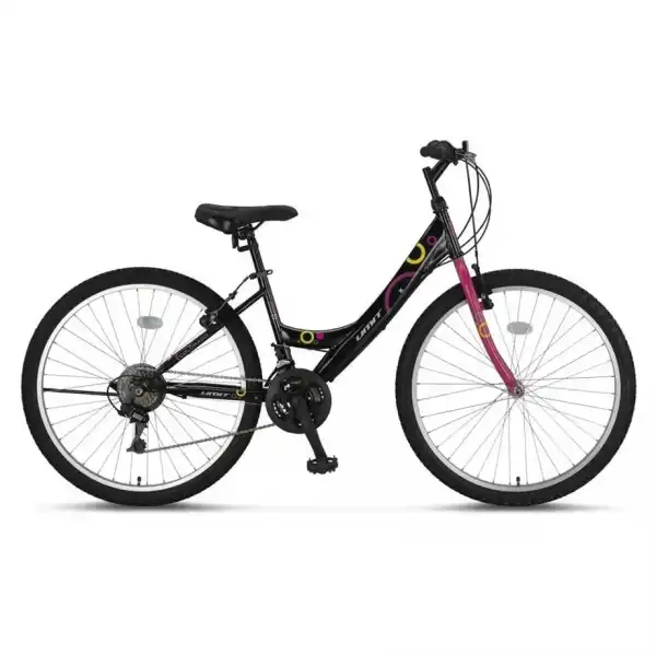 ÜMİT 2600 COLORADO KADIN DAĞ BİSİKLETİ V 26 JANT 21 VİTES SİYAH PEMBE