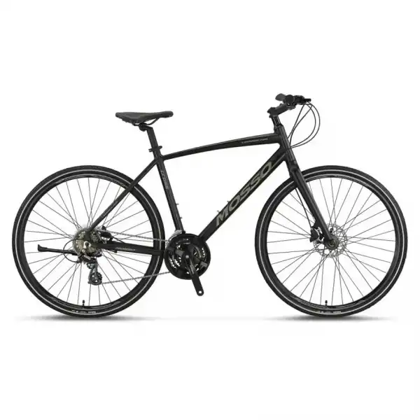 MOSSO LEGARDA-PRO-X21-MDM ERKEK ŞEHİR BİSİKLETİ 510H HD 28 JANT 21 VİTES SİYAH ANTRASİT