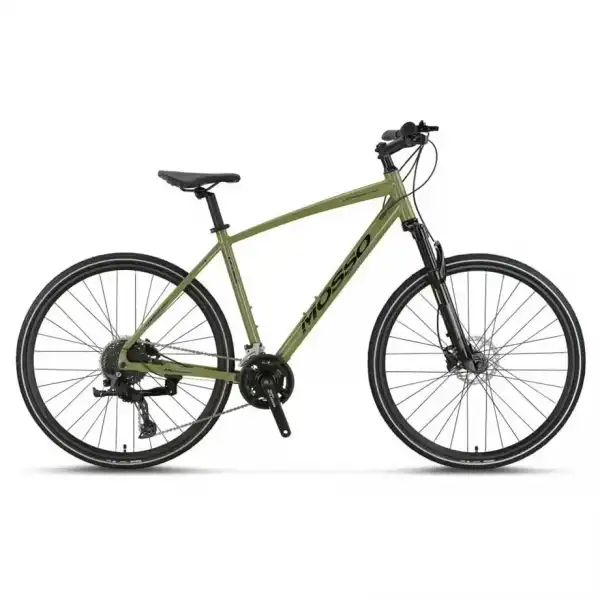 MOSSO LEGARDA-PRO-X18-MSM ERKEK ŞEHİR BİSİKLETİ 510H HD 28 JANT 18 VİTES YEŞİL SİYAH