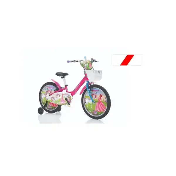 CORELLİ LOVELY KIZ ÇOCUK BİSİKLETİ V 16 JANT KIRMIZI BEYAZ