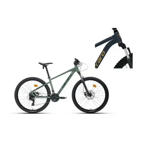 CARRARO CRX 721 ERKEK DAĞ BİSİKLETİ 360H HD 27.5 JANT 21 VİTES METALİK MAVİ GÜMÜŞ
