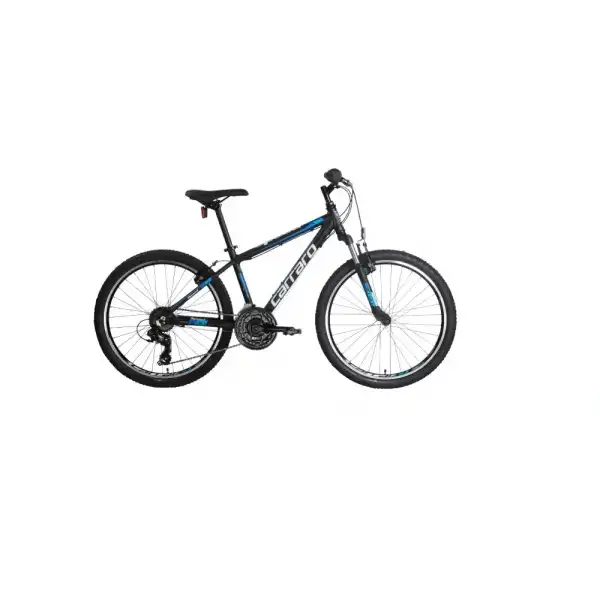 CARRARO SPEED 240 ERKEK DAĞ BİSİKLETİ 360H V 24 JANT 21 VİTES MAT SİYAH MAVİ KOYU MAVİ