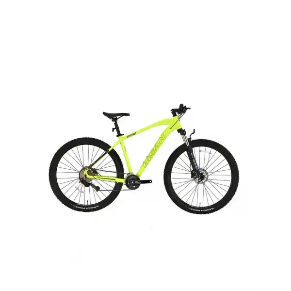 BİSAN MTX 7500 CUES ERKEK DAĞ BİSİKLETİ 48CM HD 27.5 JANT 20 VİTES NEON SARI BEYAZ SİYAH