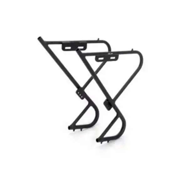 XLC LR-F02 LOWRIDER CARRIER BİSİKLET ÖN BAGAJ 26-28 JANT UYUMLU ALÜMİNYUM MAT SİYAH 2500601200
