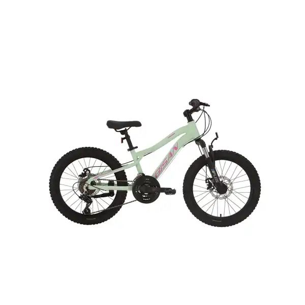 BİSAN KDX 2500-D KIZ ÇOCUK BİSİKLETİ 28CM MD 20 JANT 21 VİTES MİNT YEŞİL PEMBE BEYAZ