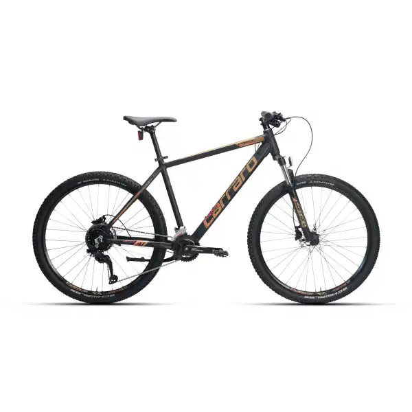 CARRARO FORCE 770C ERKEK DAĞ BİSİKLETİ 381H HD 27.5 JANT 18 VİTES MAT SİYAH ALTIN BAKIR KIRMIZI