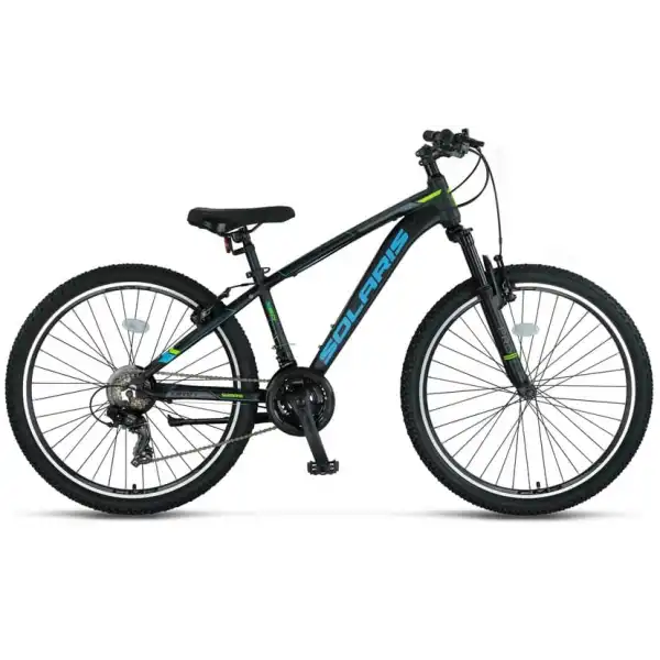 ÜMİT 2450 SOLARIS ERKEK DAĞ BİSİKLETİ 304H V 24 JANT 21 VİTES BLACK BLUE GREEN