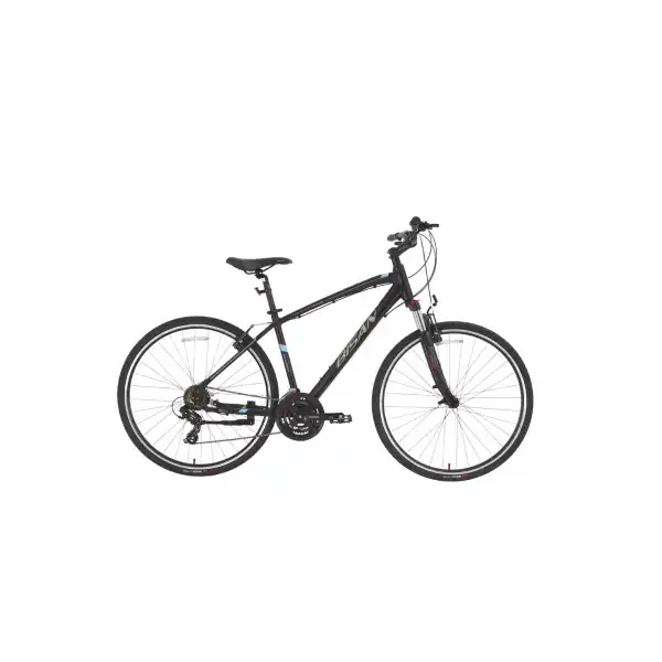 BİSAN TRX 8100 ERKEK ŞEHİR BİSİKLETİ 46CM V 28 JANT 21 VİTES MAT SİYAH MAVİ