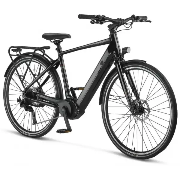 MOSSO HORIZON ELEKTRİKLİ ŞEHİR BİSİKLET 500H HYD 28 JANT 9 VİTES SİYAH