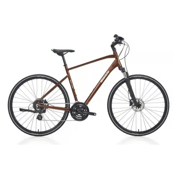 BIANCHI NEWTOURER 24 ALTUS ERKEK ŞEHİR BİSİKLETİ 550H HD 28 JANT 24 VİTES A5 KAHVERENGİ BEYAZ
