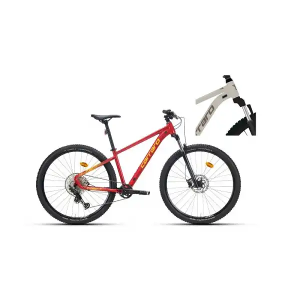 CARRARO CRX 911 ERKEK DAĞ BİSİKLETİ 480H HD 29 JANT 11 VİTES SICAK GRI SOLUK KAHVE