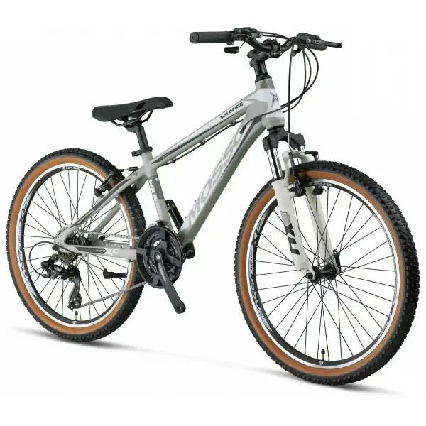 MOSSO WILDFIRE M-24-V ERKEK DAĞ BİSİKLETİ 330H 24 JANT 21 VİTES MAT GRİ