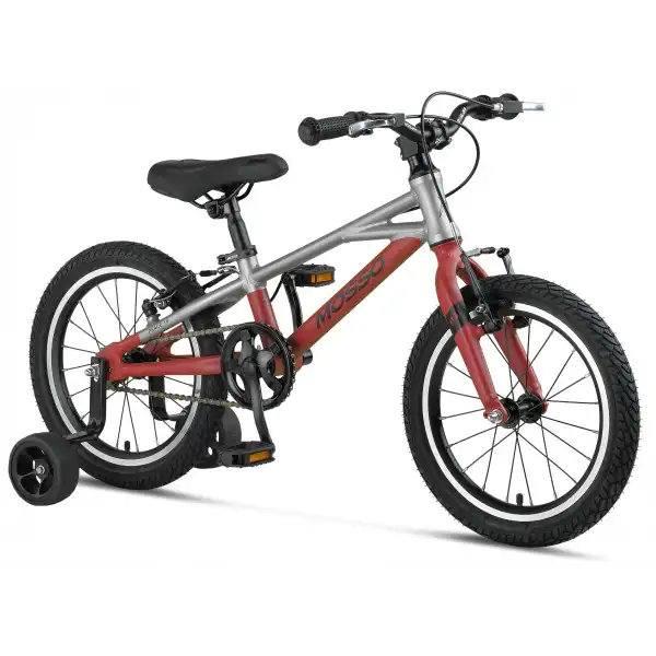 MOSSO DEMARCH M-16-V ERKEK ÇOCUK BİSİKLETİ  177H 16 JANT GREY RED
