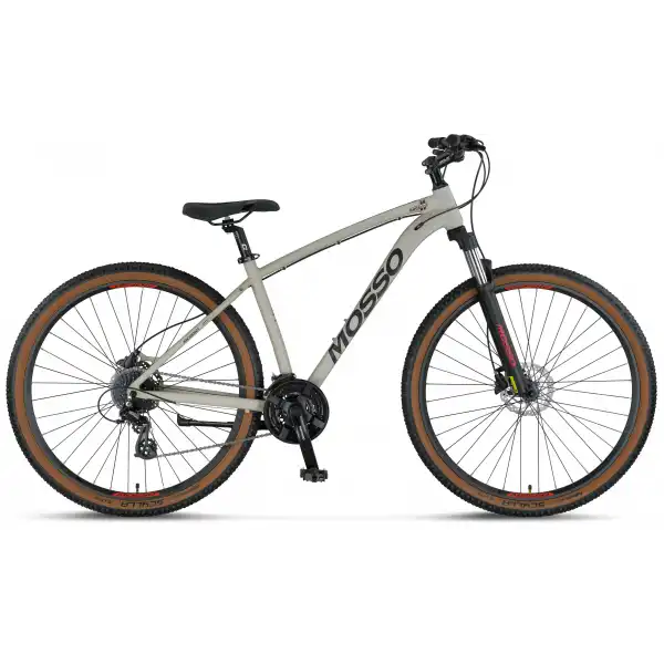 MOSSO RACELINE-29-HD ERKEK DAĞ BİSİKLETİ 457H 29 JANT 24 VİTES MATT SAND GREY