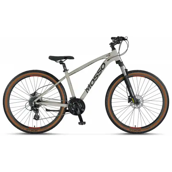 MOSSO RACELINE-27-HD ERKEK DAĞ BİSİKLETİ 406H 27,5 JANT 24 VİTES MATT SAND GREY