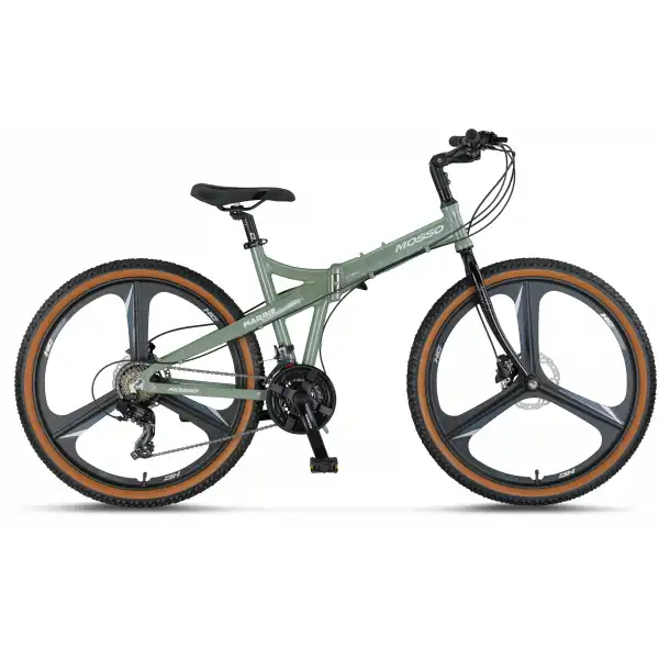 MOSSO MARINE-26-ACR-HD KATLANIR BİSİKLET 431H 26 JANT 21 VİTES ARMY GREEN