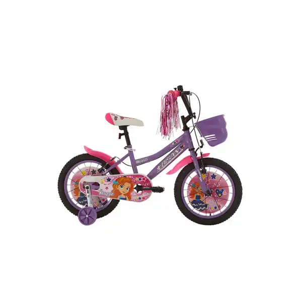 BİSAN MAGGIE KIZ ÇOCUK BİSİKLETİ 26CM V 16 JANT LİLA BEYAZ