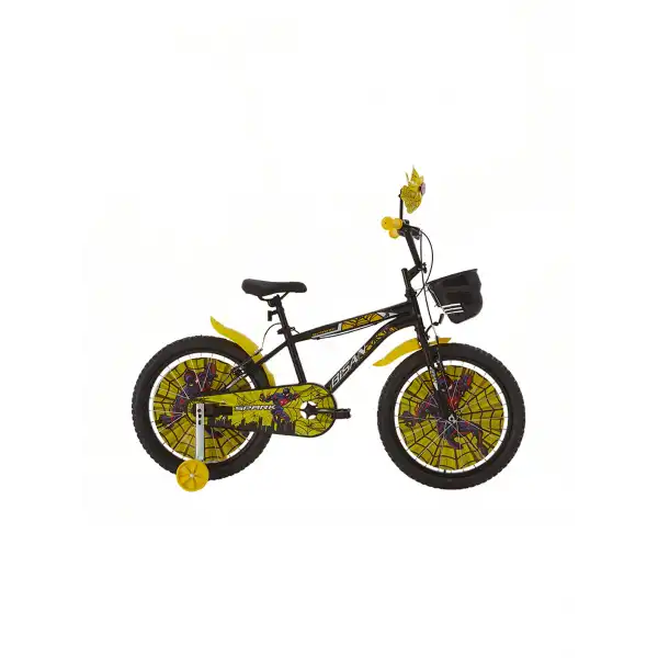 BİSAN SPARK ERKEK ÇOCUK BİSİKLETİ 30 CM V 20 JANT MAT SİYAH SARI