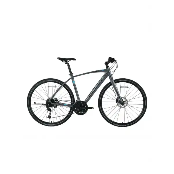 BİSAN TRX 8600 ALTUS ERKEK ŞEHİR BİSİKLETİ 48CM HD 28 JANT 27 VİTES METALİK GRİ MAVİ