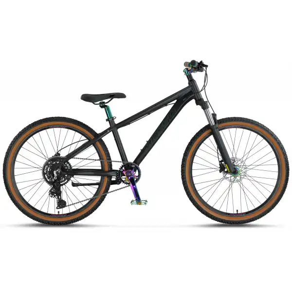 MOSSO RAINBOW 26 CUES HD ERKEK DAĞ BİSİKLETİ 356H 26 JANT 9 VİTES MAT BLACK