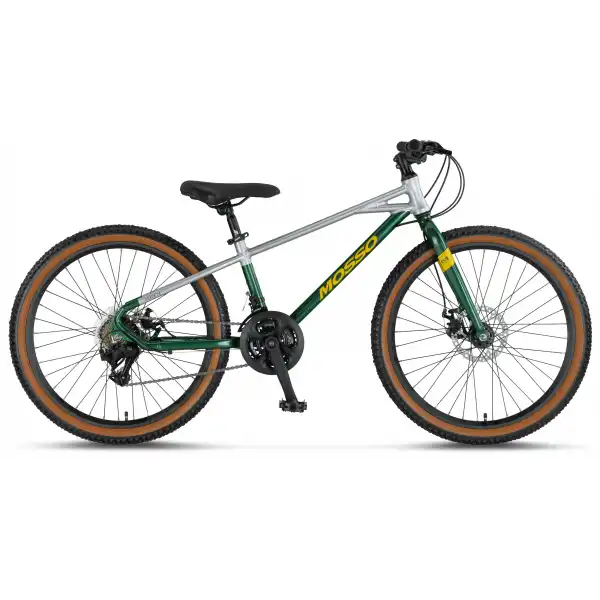 MOSSO DEMARCH M-24-MD ERKEK DAĞ BİSİKLETİ  280H 24 JANT 21 VİTES SİLVER GREEN
