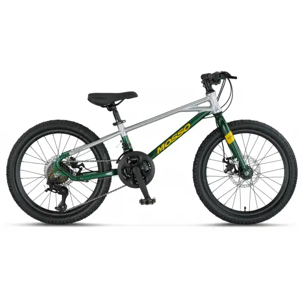 MOSSO DEMARCH M-20-MD ERKEK ÇOCUK BİSİKLETİ  228H 20 JANT 21 VİTES SİLVER GREEN