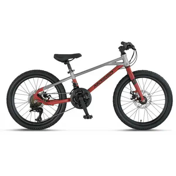 MOSSO DEMARCH M-20-MD ERKEK ÇOCUK BİSİKLETİ  228H 20 JANT 21 VİTES GREY RED