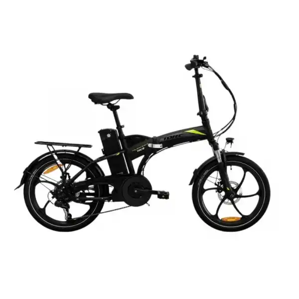 TORC TRC 8  ELEKTRİKLİ KATLANIR BİSİKLET 420H MD 20 JANT 7 VİTES SİYAH YEŞİL