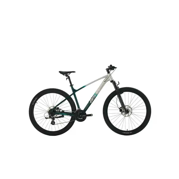BİSAN BOLD 8.3 ERKEK DAĞ BİSİKLETİ 43CM HD 27.5 JANT 24 VİTES GRİ KOYU YEŞİL KROM