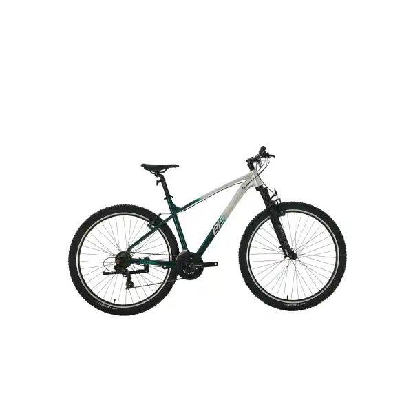 BİSAN BOLD 7.3 ERKEK DAĞ BİSİKLETİ 48CM V 27.5 JANT 21 VİTES GRİ KOYU YEŞİL KROM