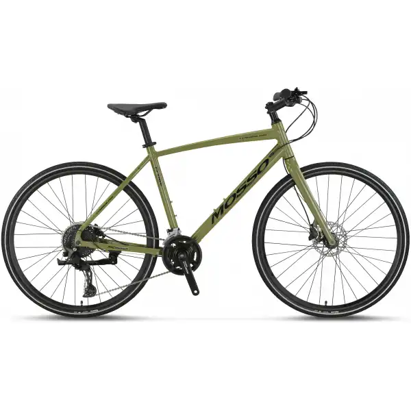 MOSSO LEGARDA-PRO-X20-MDM ERKEK ŞEHİR BİSİKLETİ 460H HD 28 JANT 20 VİTES YEŞİL SİYAH