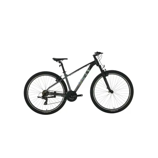 BİSAN BOLD 8.3 ERKEK DAĞ BİSİKLETİ 48CM HD 27.5 JANT 24 VİTES SİYAH GRİ GRİ