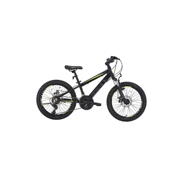 BİSAN COOPER ERKEK DAĞ BİSİKLETİ 35 CM MD 26 JANT 21 VİTES MAT SİYAH SARI