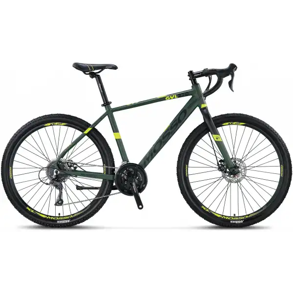 MOSSO GVL270 CLARIS ERKEK YARIŞ BİSİKLETİ 533H MD 27.5 JANT 16 VİTES HAKI LIME