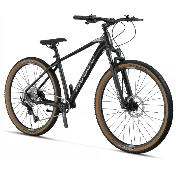 MOSSO BLACK EDITION-29 DEORE ERKEK DAĞ BİSİKLETİ 508H HD 29 JANT 12 VİTES MAT SİYAH CHROME