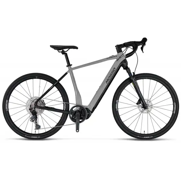 MOSSO E-GIRONA GVL ELEKTRİKLİ BİSİKLET 550H HD 28 JANT 11 VİTES GRAY BLACK