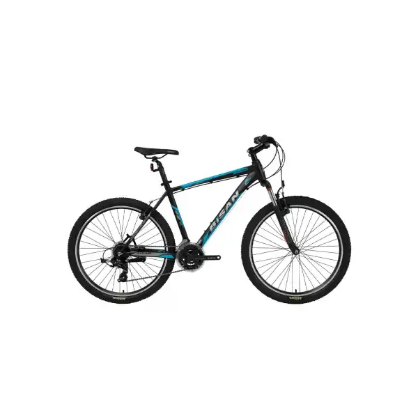BİSAN MTX 7050 ERKEK DAĞ BİSİKLETİ 48CM V 29 JANT 21 VİTES MAT SİYAH MAVİ