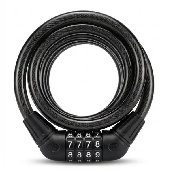 ZOLİ 12X1000 BİSİKLET ŞİFRELİ KİLİT XBYC 4522 SİYAH