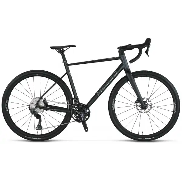 MOSSO GVL703 GRX820 ERKEK YARIŞ BİSİKLETİ 530H HD 28 JANT 24 VİTES MAT SİYAH GRİ