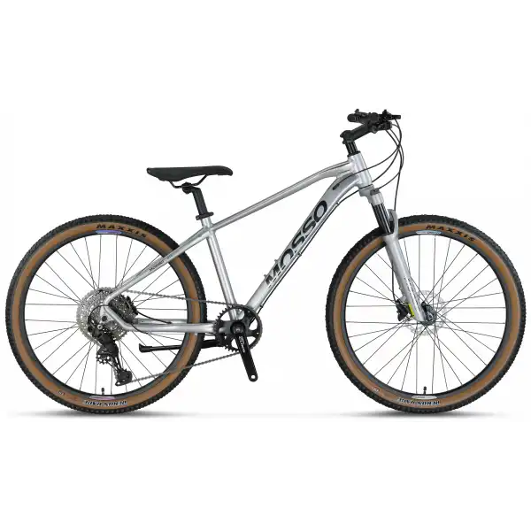 MOSSO CHROME EDITION-27 CUES ERKEK DAĞ BİSİKLETİ 406H HD 27.5 JANT 10 VİTES SİLVER CHROME