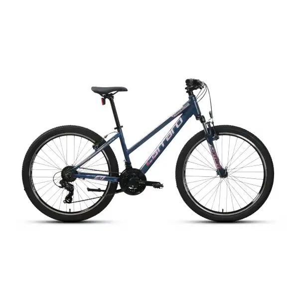 CARRARO FORCE 601 KADIN DAĞ BİSİKLETİ 430H V 26 JANT 21 VİTES LACİVERT PEMBE BEYAZ