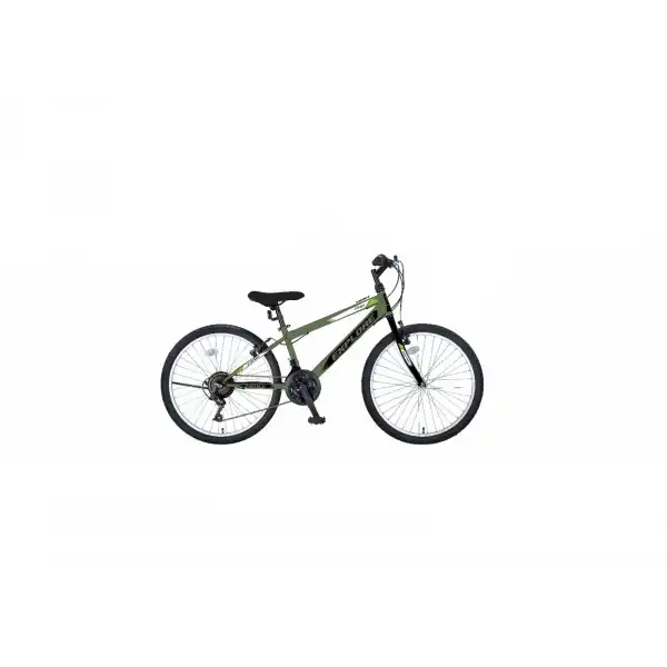 ÜMİT 2433 EXPLORER ERKEK DAĞ BİSİKLETİ V 24 JANT 21 VİTES YEŞİL SİYAH