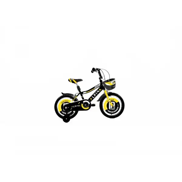 ÜMİT 1647 ALPINA-M-BMX-V ERKEK ÇOCUK BİSİKLETİ 16 JANT SİYAH SARI