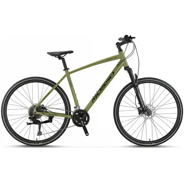 MOSSO LEGARDA-PRO-X18-MSM ERKEK ŞEHİR BİSİKLETİ 460H HD 28 JANT 18 VİTES YEŞİL SİYAH