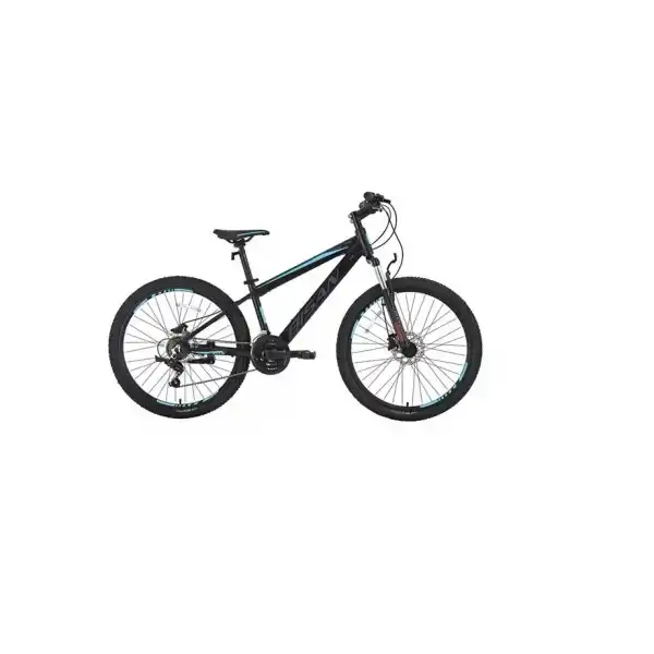 BİSAN COOPER ERKEK DAĞ BİSİKLETİ 30 CM HD 24 JANT 21 VİTES MAT SİYAH MAVİ