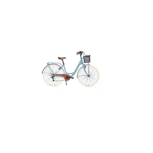 BİSAN SORRENTO-S KADIN ŞEHİR BİSİKLETİ 44CM V 28 JANT 7 VİTES BEBE MAVİ SİLVER