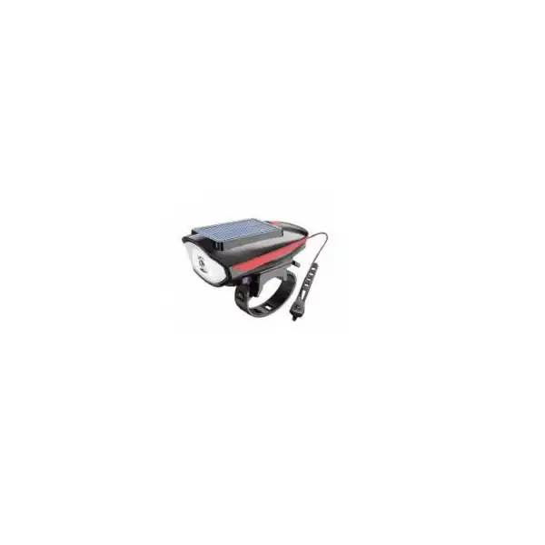 FORTE GT XBYC 6163 SOLAR ÖN IŞIK-KORNA USB SARJLI 7588 SİYAH KIRMIZI