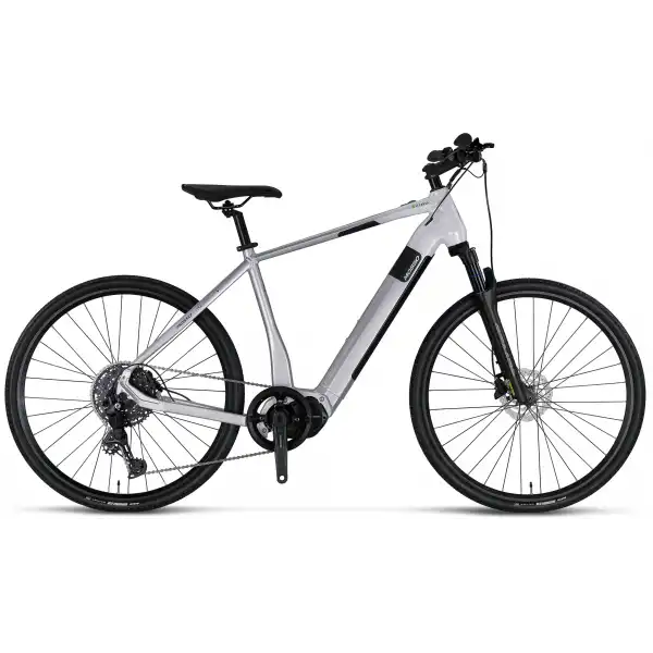 MOSSO E-LEGARDA ELEKTRİKLİ ŞEHİR BİSİKLET 520H HYD 28 JANT 10 VİTES WHITE SILVER